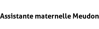 Assistante maternelle Meudon